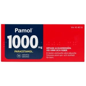 Kuva PAMOL 1000 mg 15 fol tabl