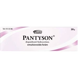 Kuva PANTYSON 10/20 mg/g 20 g emuls voide