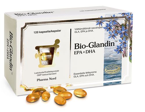 Kuva Pharma Nord Bio-Glandin EPA + DHA, 120 kaps.