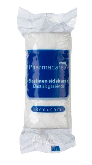 Kuva Pharmacare Elastinen Sideharso 8 cm x 4,5 m