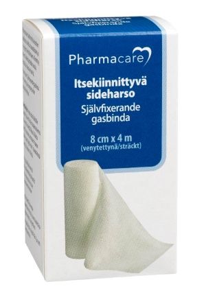 Kuva Pharmacare Itsekiinnittyvä Sideharso 8 cm x 4 m