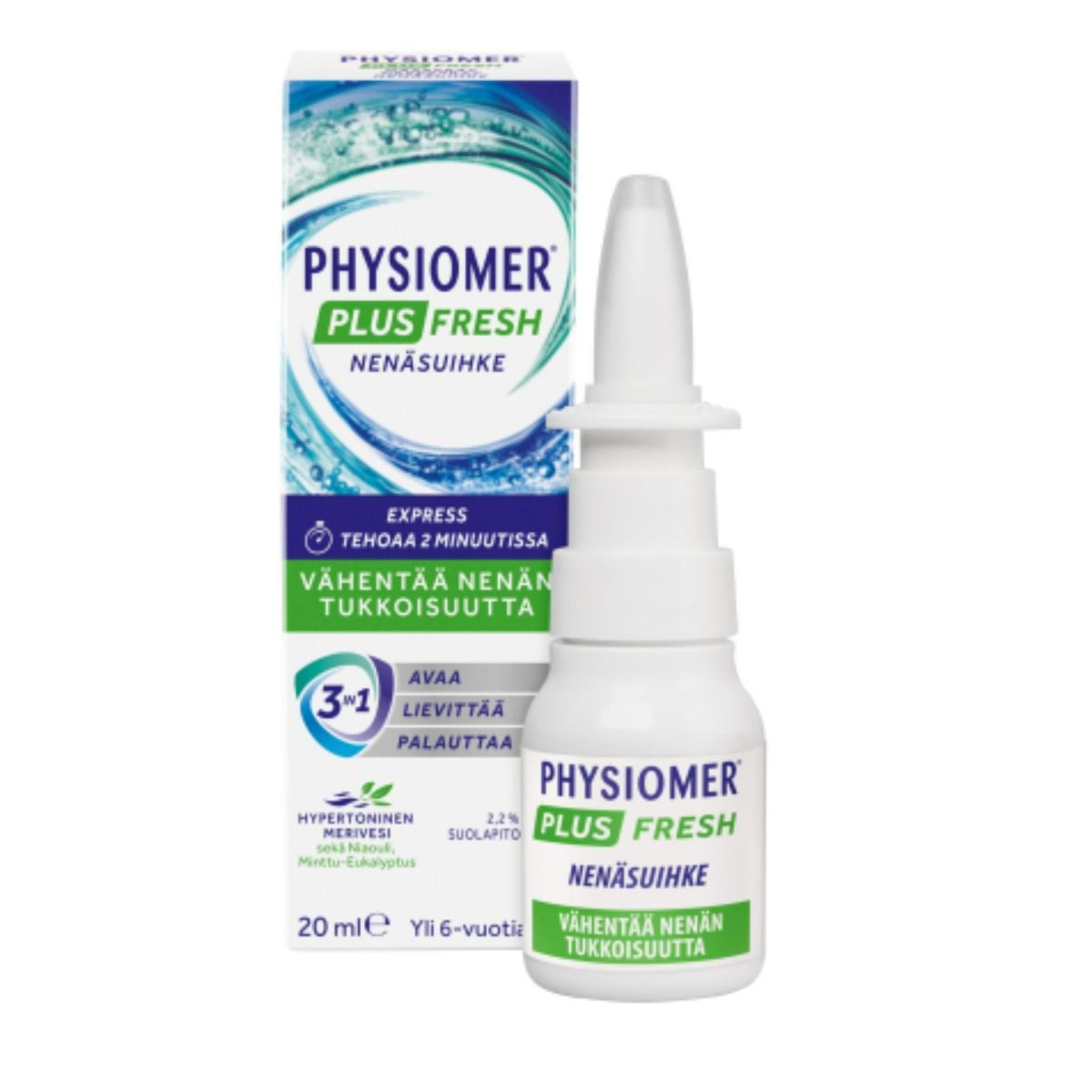 Kuva Physiomer Plus Fresh 20 ml