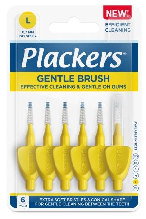 Kuva Plackers Gentle Brush L 0.7 mm hammasväliharja 6kpl
