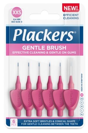 Kuva Plackers Gentle Brush XXS 0.4 mm hammasväliharja 6kpl