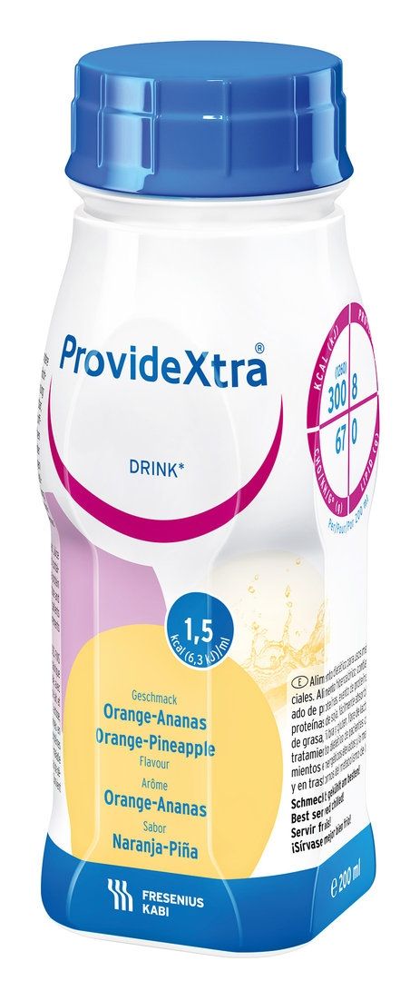 Kuva ProvideXtra Drink, appelsiini-ananas, 4 x 200 ml 