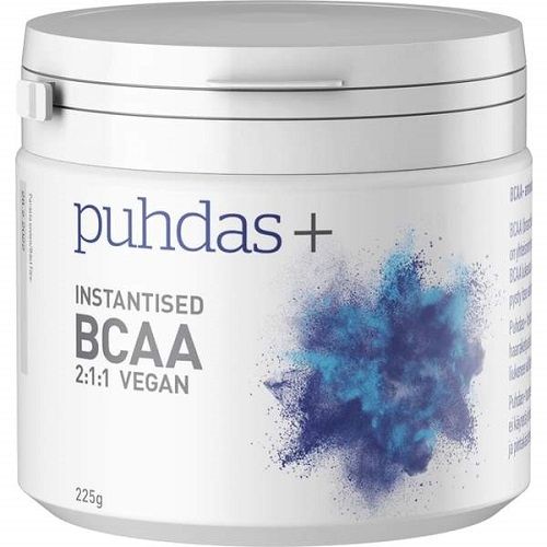 Kuva Puhdas+ Instantised BCAA Amino Acids 100 %, 225 g