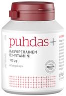 Kuva Puhdas+ Kasviperäinen D3-vitamiini 100 µg 60 vegekaps