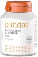 Kuva Puhdas+ Kasviperäinen D3-vitamiini 50 µg 60 vegekaps