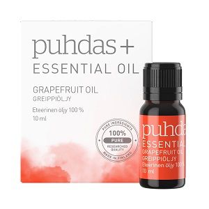 Kuva Puhdas+ 100 % eteerinen greippiöljy, 10 ml