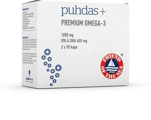 Kuva Puhdas+ Premium Omega-3 180kpl