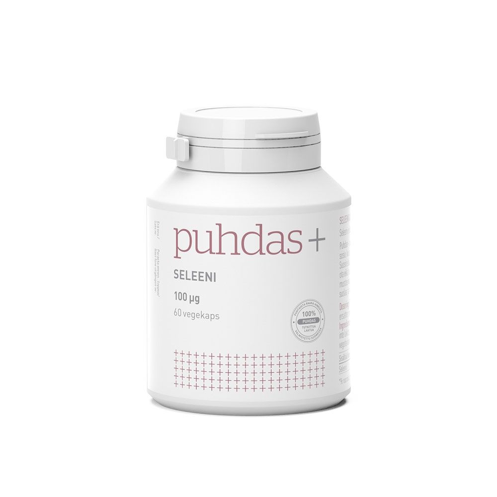 Kuva Puhdas+ Seleeni 100 µg, 60 vegekaps
