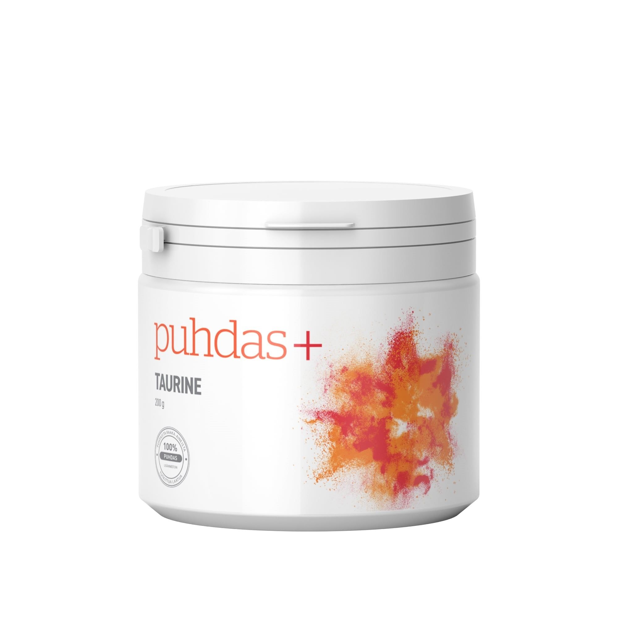 Kuva Puhdas+ Taurine 100% tauriini, 200 g