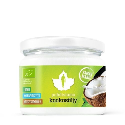 Kuva Puhdistamo Luomu Extra-neitsytkookosöljy, 250 ml