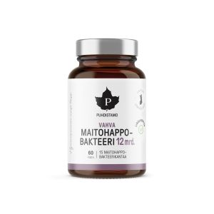 Kuva Puhdistamo Vahva Maitohappobakteeri 12mrd. 60kaps