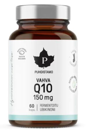 Kuva Puhdistamo Vahva Q10 Ubikinoni 150 mg 60 kaps