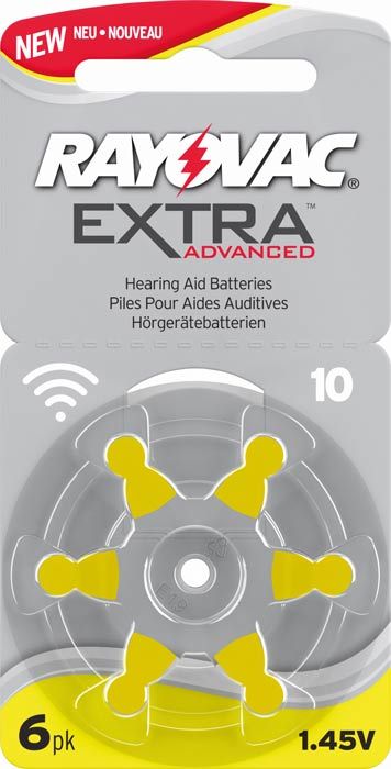 Kuva Rayovac EXTRA kuulokojeparistot 675 sininen, 6 kpl