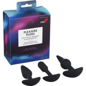 Kuva RFSU Pleasure Plugs silikoniset anaalitapit 3 kpl