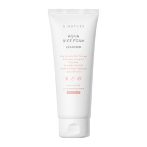 Kuva S.NATURE Aqua Rice Foam Cleanser 160ml