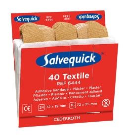 Kuva Salvequick Tekstiililaastari täyttö, 40 kpl