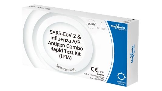 Kuva SARS-CoV-2 & Influenza A/B Antigen Combo Rapid Test Kit