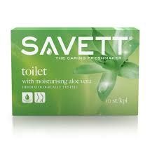Kuva Savett Toilet kosteuspyyhe, 10 kpl