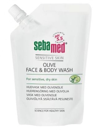 Kuva Sebamed Olive Face&Body Wash pesuneste täyttöpussi 400 ml