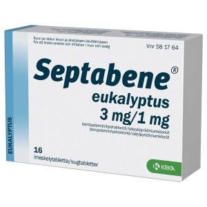 Kuva SEPTABENE EUKALYPTUS 3/1 mg 16 fol imeskelytabl