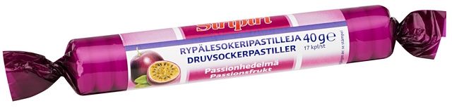Kuva Siripiri Passionhedelmä Glukoosipastilli, 40 g