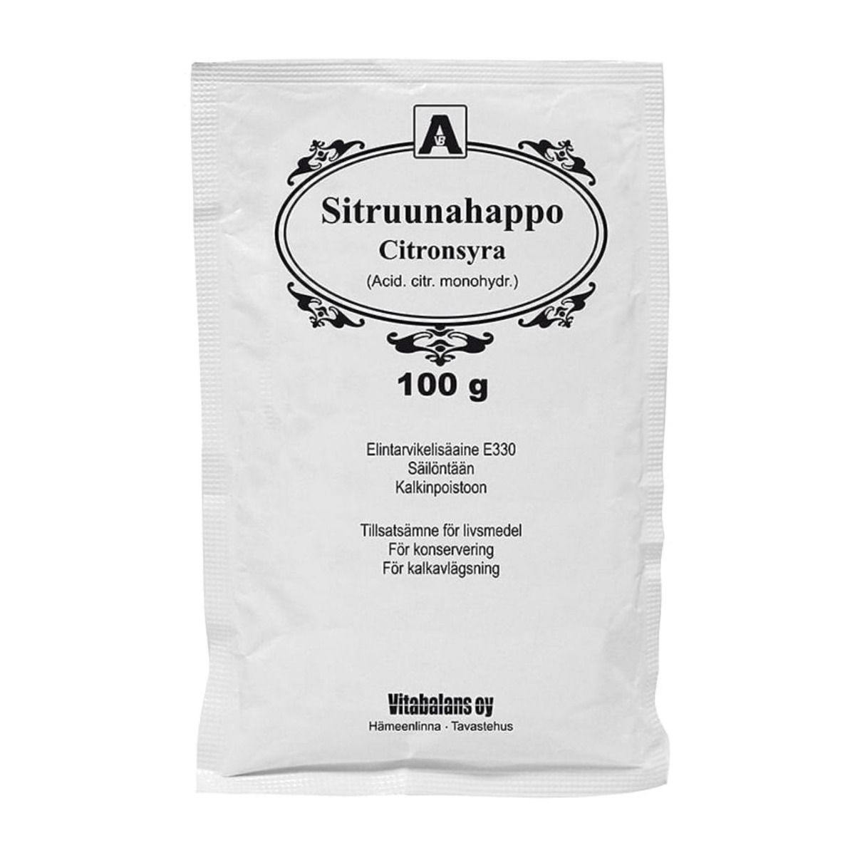 Kuva Sitruunahappojauhe 100 g 