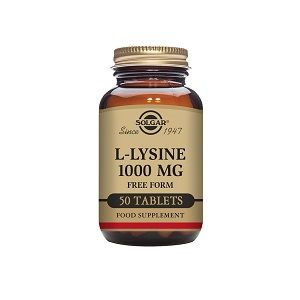 Kuva Solgar L-Lysiini 1000 mg, 50 tabl