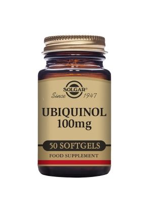 Kuva Solgar Ubikinoli 100 mg (Kaneka QH), 50 softgelkapseli