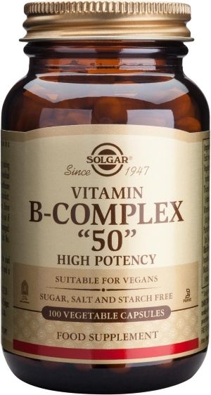 Kuva Solgar Vitamin B-Complex "50" 100 kaps.
