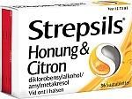 Kuva Strepsils Honung & Citron, 36 st