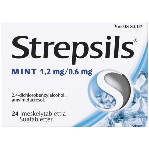 Kuva STREPSILS MINT 1,2/0,6 mg 24 fol imeskelytabl
