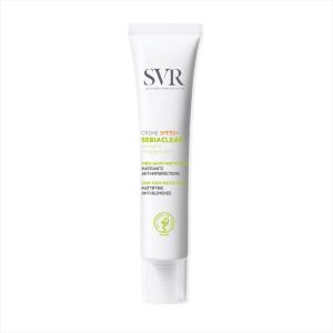 Kuva SVR SEBIACLEAR CREME SPF50+ Aurinkovoide epäpuhtaalle iholle 40 ml