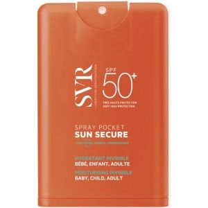 Kuva SVR SUN SECURE SPRAY POCKET SPF50+ Kätevä taskukoko 20 ml