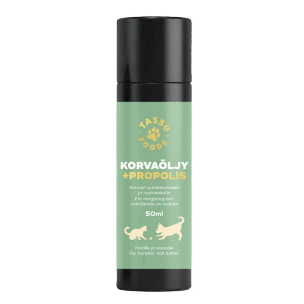 Kuva Tassu Foods Korvaöljy + Propolis 50 ml