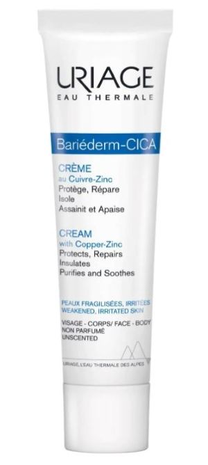 Kuva Uriage Bariederm-Cica Cream With Copper-Zinc 40 ml