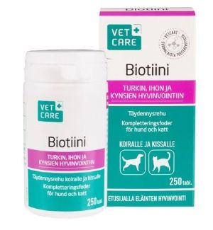 Kuva Vetcare Biotiini 250 tabl