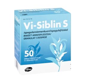 Kuva VI-SIBLIN S 880 mg/g 50x4 g rakeet