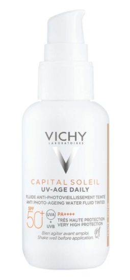 Kuva Vichy Capital Soleil UV-Age Daily Tinted SPF50+ kasvoille 40 ml