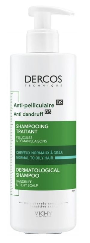 Kuva Vichy Dercos Shampoo Anti-dandruff hilsettä vastaan rasv. hiukset 390ml