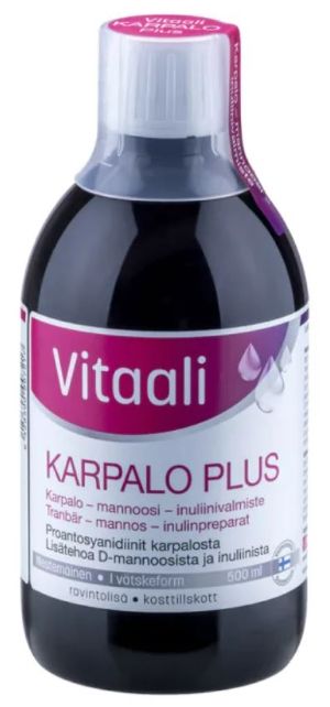 Kuva Vitaali Karpalo Plus ravintolisä 500 ml 
