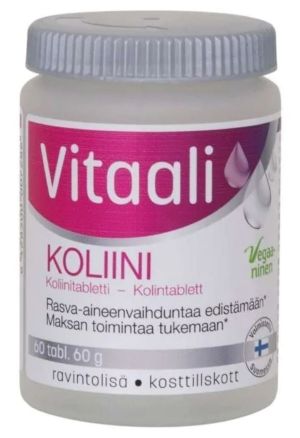 Kuva Vitaali Koliini 60 tabl. / 60 g 