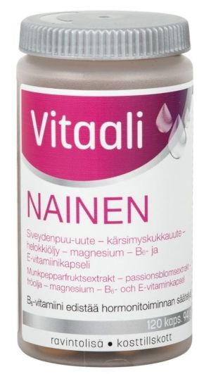 Kuva Vitaali Nainen 120 kaps. / 94 g  