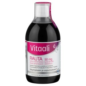 Kuva Vitaali Rauta nestemäinen rautavalmiste 50 mg 500 ml 