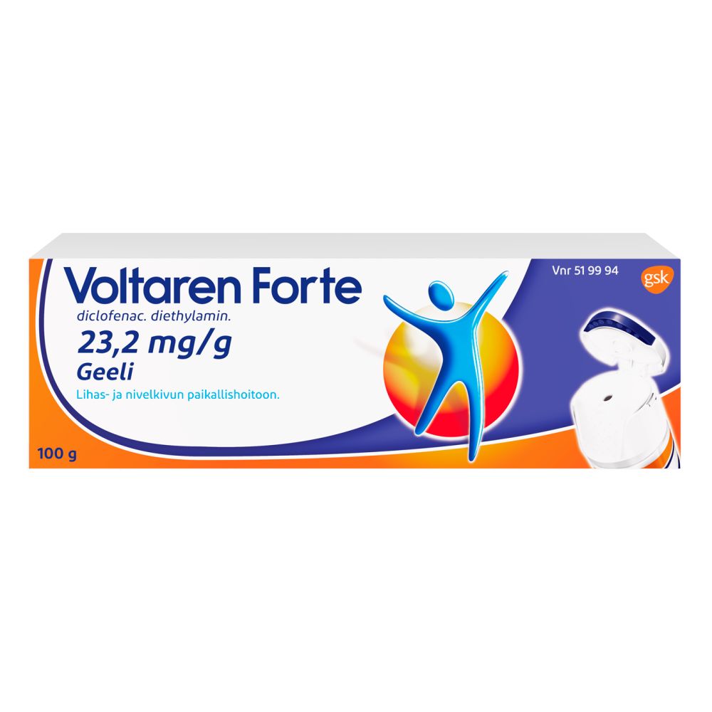 Kuva VOLTAREN FORTE 23,2 mg/g 100 g geeli