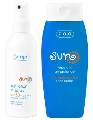 Kuva Ziaja aurinkovoide SK50 + after sun 370ml