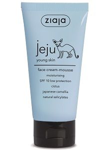 Kuva Ziaja Jeju moussemainen päivävoide SK10 nuorelle iholle 50 ml