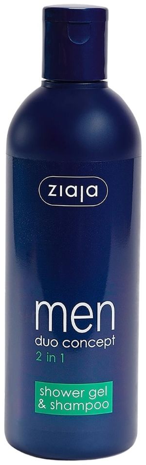 Kuva Ziaja Men 2in1 suihkugeeli-shampoo 300 ml